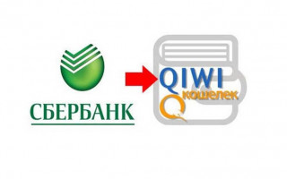 Как переводить со Сбербанка на QIWI кошелек